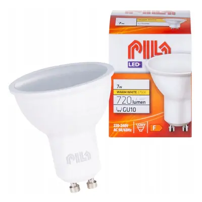 PIŁA LED žárovka Philips PILA GU10 - 7W - 720Lm - teplá bílá - Premium