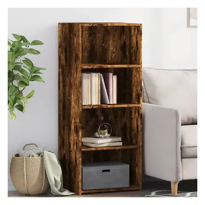 Skříň highboard kouřový dub 50 x 41 x 124 cm kompozitní dřevo