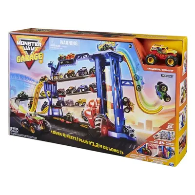 Spin Master Monster Jam garáž + Monster Truck 6060879