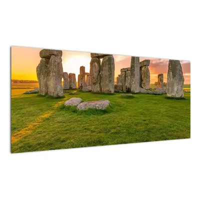 Moderní obraz - Stonehenge (100x40cm)