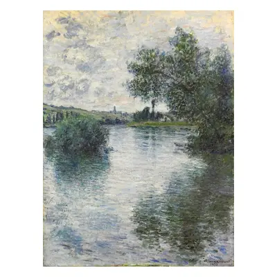 Obrazová reprodukce The Seine at Vetheuil (1879), Claude Monet