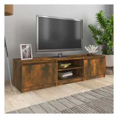 TV skříňka kouřový dub 140 x 40 x 35,5 cm kompozitní dřevo