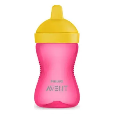 Philips AVENT Hrneček Grippy s tvrdou hubičkou 300 ml dívka