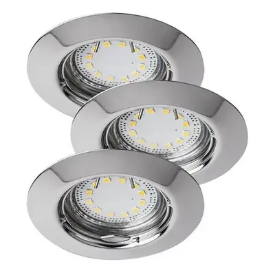 Rabalux LED zápustné bodové svítidlo Lite 3x3W | 720lm | 3000K | IP40 - set 3 svítidel, 1047