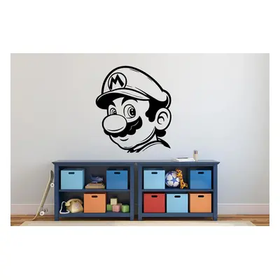 Lepy.cz Samolepka na zeď Super Mario Velikost (šířka x výška): 40x46cm, Barevná varianta: Světle