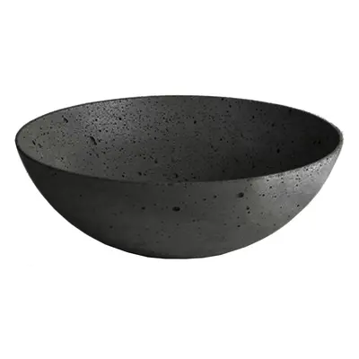 Výprodej Gravelli designové mísy concrete Bowl Classic Large - antracitová