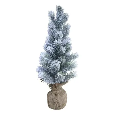 Zasněžený vánoční stromek jedle v jutě Fleur Fir Snow - 45cm