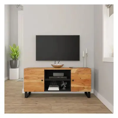 TV skříňka 105x33x46 cm masivní akáciové dřevo