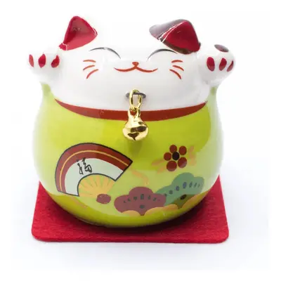 Milujeme Kameny Maneki neko - mávající kočička - Botan - feng shui