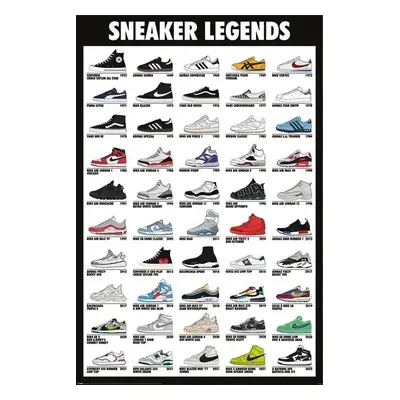 Plakát, Obraz - Sneaker Legends