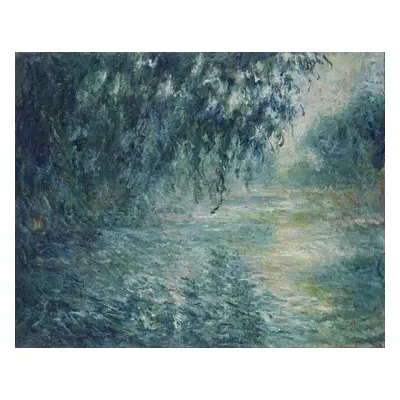 Obrazová reprodukce Morning on the Seine, Claude Monet