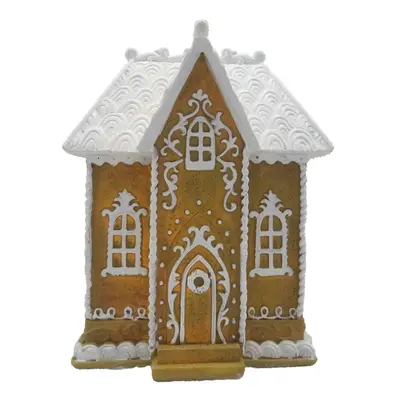 Svítící perníková chaloupka Gingerbread House - 12*9*15 cm