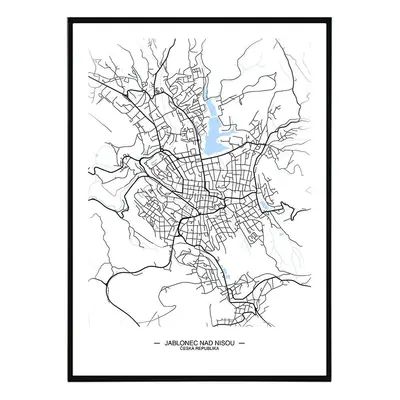 Jablonec nad Nisou - 30x40 cm Obraz