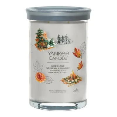 Yankee Candle Woodland Weekend Memories Tumbler vonná svíčka 567g