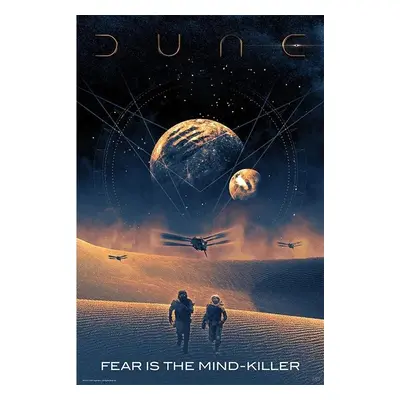 Plakát, Obraz - Dune - Fear is the mind-killer