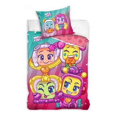 Bavlněné ložní povlečení Moji Pops - MagicBox Toys - 100% bavlna - 70 x 90 cm + 140 x 200 cm