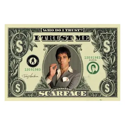 Plakát, Obraz - SCARFACE - dollar