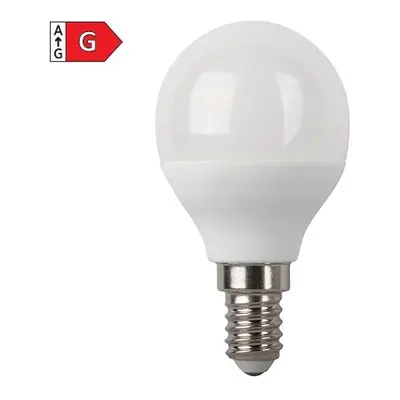 Diolamp SMD LED žárovka matná Ball G45 5.5W/230V/E14/3000K/395Lm/230°/Dim