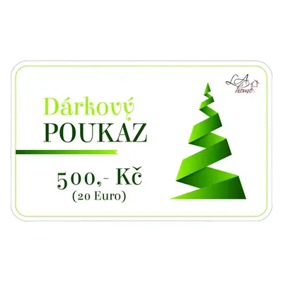 Dárkový poukaz 500 Kč