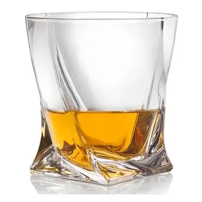 Crystal Bohemia Sklenice na whisky QUADRO 340 ml, 6 ks