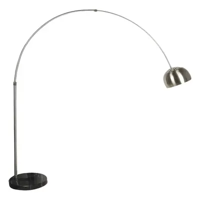 Oblouková lampa Zenia z nerezové oceli – 220*Ø 34*220 cm E27/max