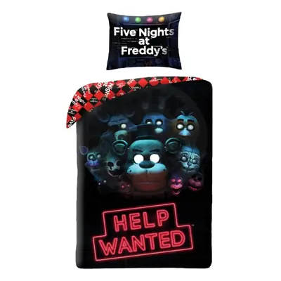 Ložní povlečení Five Nights at Freddys: Help Wanted - 70 x 90 cm + 140 x 200 cm