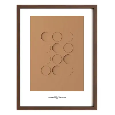 Idealform Poster no. 4 Shadow forms Barva: Terracotta, Velikost: 300x400 mm