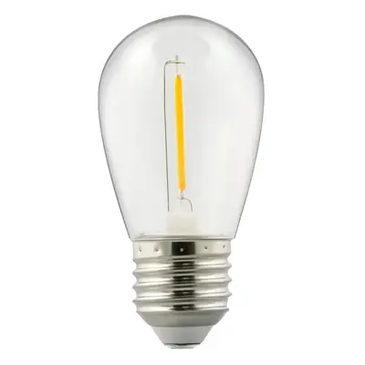 LED žárovka Filament 1W E27 oválná - T-LED - LED diodové žárovky > Retro LED žárovky