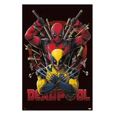 Plakát, Obraz - Marvel - Deadpool & Wolverine - Ready