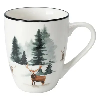 Porcelánový hrnek Winter Deer, 320 ml