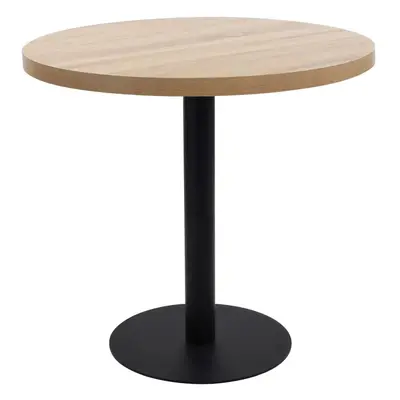 Bistro stolek světle hnědý 80 cm MDF