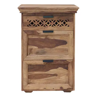 furniture-nabytek.cz - Masiv komoda z dřeva palisandr 55x45x90