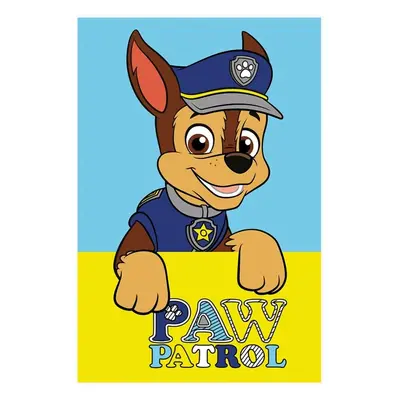 Dětský ručník Tlapková patrola - Paw Patrol - motiv policista Chase - 100% bavlna - 30 x 50 cm