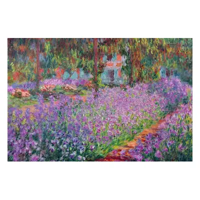 Obrazová reprodukce The Artist's Garden at Giverny, 1900, Claude Monet