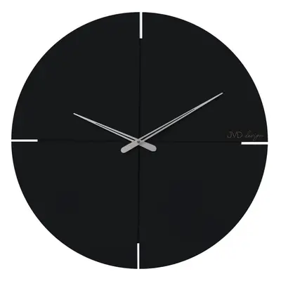 JVD Designové minimalistické černé hodiny JVD HC40.1