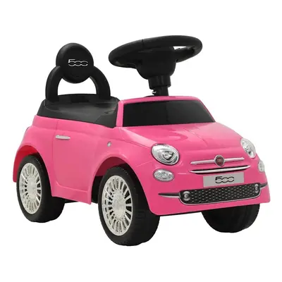 Dětské autíčko Fiat 500 růžové