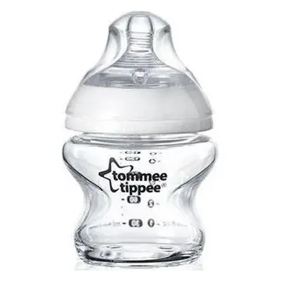 Tommee Tippee kojenecká láhev C2N skleněná bílá 250ml