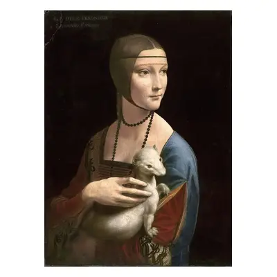 Obrazová reprodukce The Lady with the Ermine (Cecilia Gallerani), c.1490, Vinci, Leonardo da