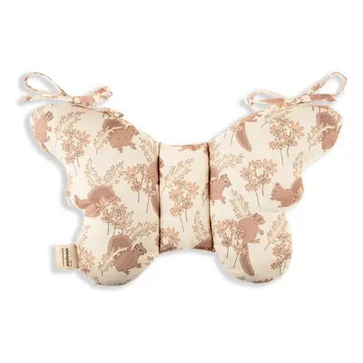 Stabilizační polštářek Sleepee Butterfly pillow Vintage Animals Almond