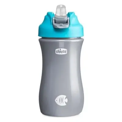 Chicco Láhev s měkkým hrdlem 350ml, kluk