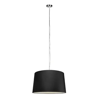 Moderní závěsná lampa z oceli se stínidlem 45 cm černá - Cappo 1