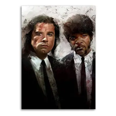 Gario Obraz na plátně Pulp Fiction, Vincent a Jules - Dmitry Belov Rozměry: 40 x 60 cm