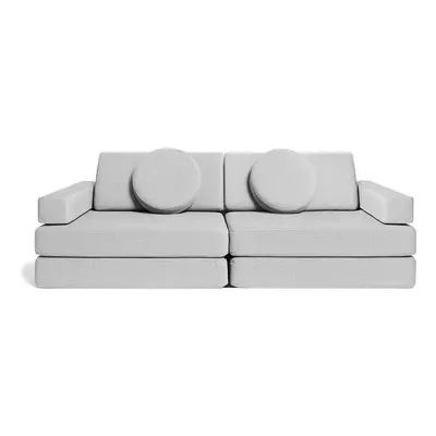 Rozkládací dětská pěnová pohovka a bunker SHAPPY PLAY SOFA ORIGINAL více barev Barva: Light Grey