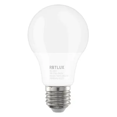 Retlux RLL 403 A60 E27 bulb 9W WW