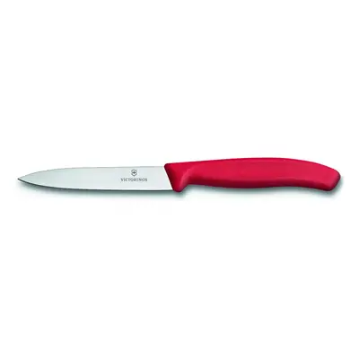 VICTORINOX Nůž na zeleninu 10 cm červený