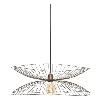 Designová závěsná lampa bronzová 66 cm - Pua