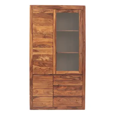 furniture-nabytek.cz - Vitrína do obývacího pokoje z masivu palisandr 100x190x45