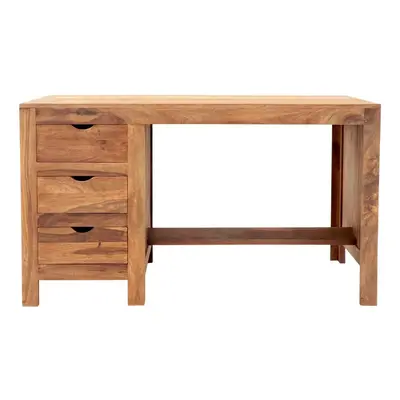 furniture-nabytek.cz - Pracovní stůl masiv z dřeva palisandr 130x76x70