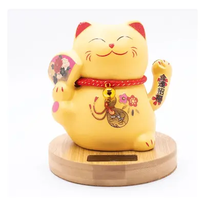 Milujeme Kameny Maneki neko - mávající kočička Solar - Feng shui VADA VAD265