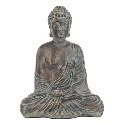 Milujeme Kameny Buddha sedcící - socha Feng shui - meděná barva